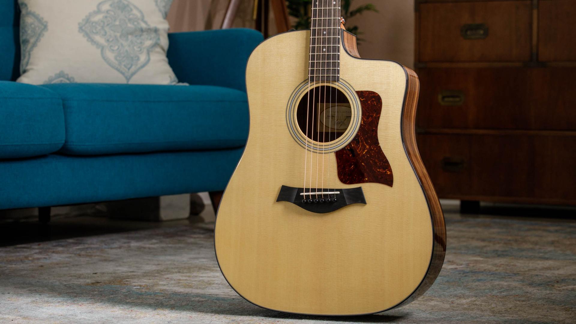 210ce Plus Layered Rosewood Acoustic-Electric Guitar | Taylor Guitars